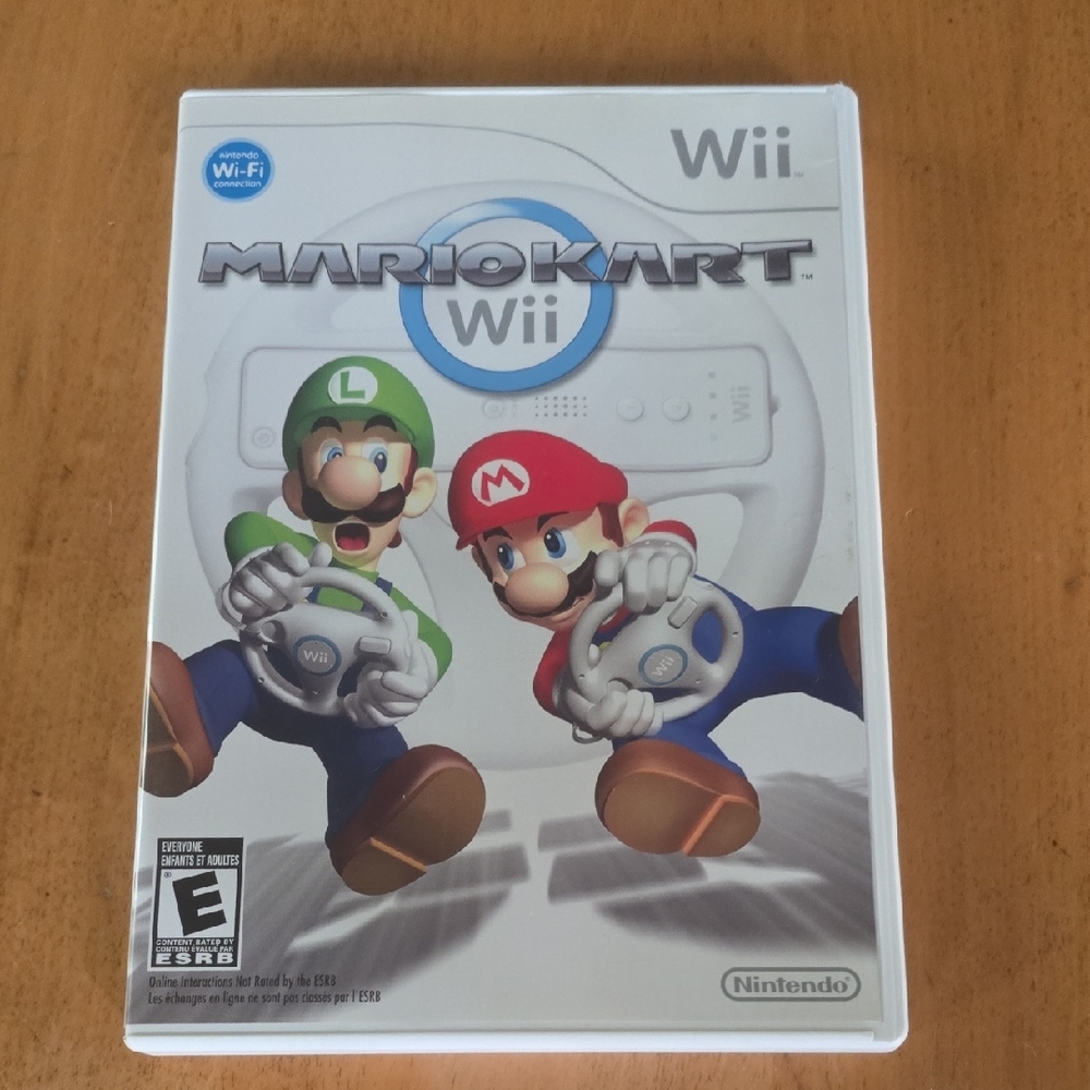 Nintendo Wii Mario Kart Game - Red and Green